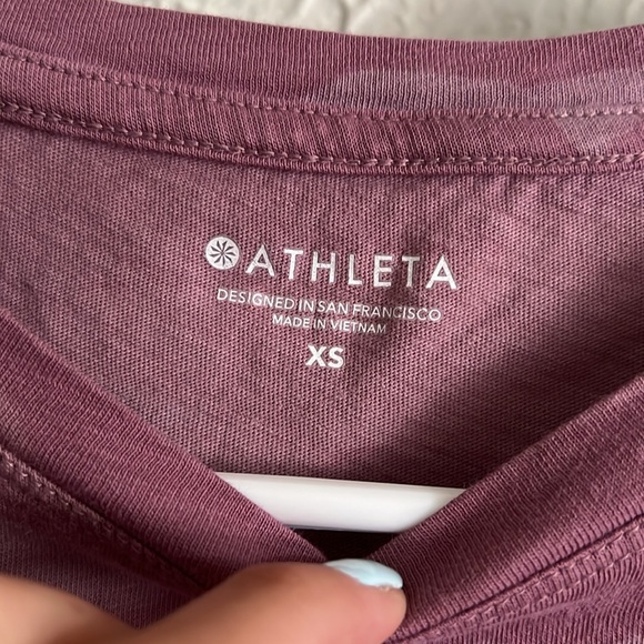 Athleta Organic Daily Camo Crew - Picture 5 of 6